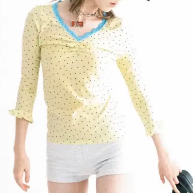 구해요) 샵페어리 미니 하트 레이스탑 