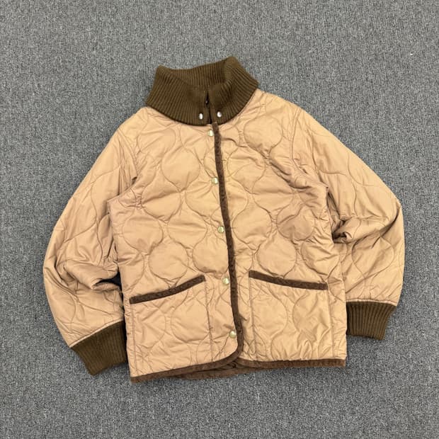 M)Earth Spice 빈티지 리버시블 퀄팅 자켓