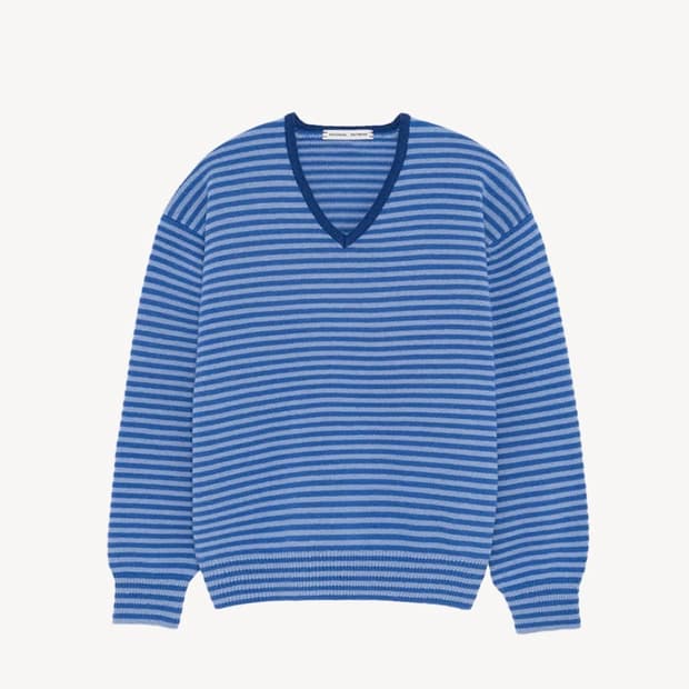 문달 리스카 스트라이프 니트