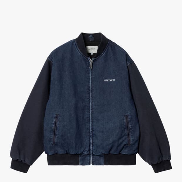 칼하트 봄버 청자켓 새거 팝니다. 