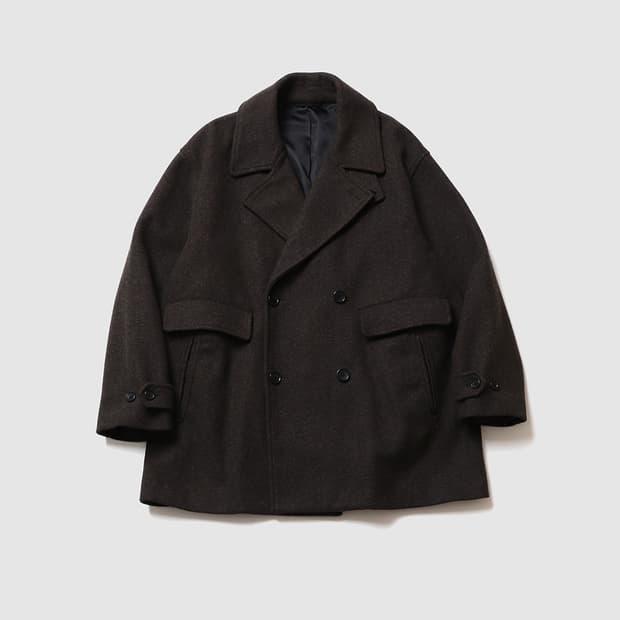 BEAMS "LOOSE PEA COAT"