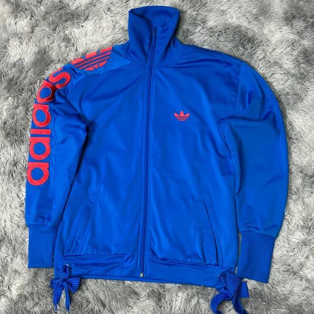 아디다스 유니크 빅로고 트랙탑 