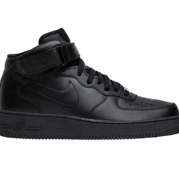 [285] 나이키 에어포스 1 미드 블랙