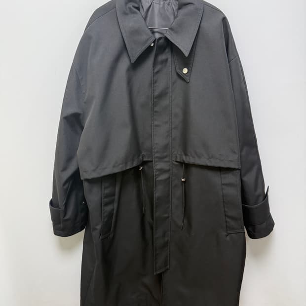 에비너 EVENER 쉘터 블랙코트