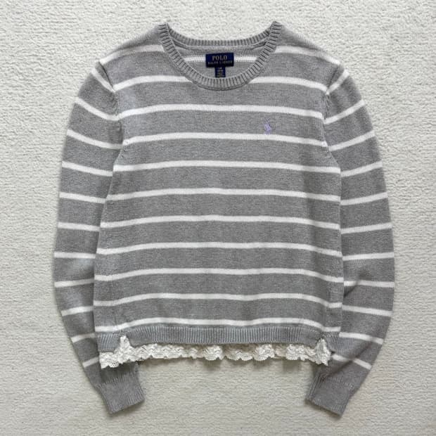 폴로랄프로렌 레이어드 니트