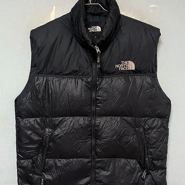 노스페이스 700 남자 눕시 패딩조끼 올검 구스다운 L 100-105