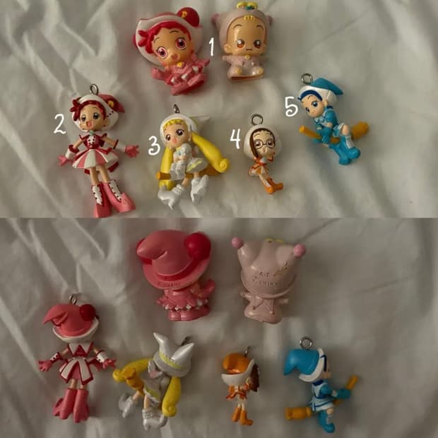 꼬마마법사레미 피규어 키링