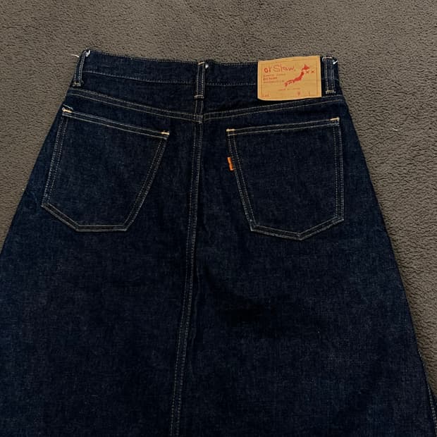 오어슬로우 미디 스커트 처분 