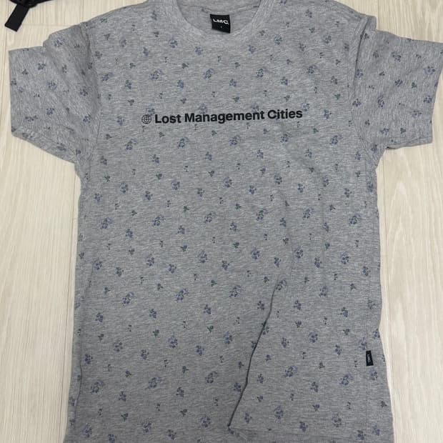 LMC 반팔 FN OG TEE flower gray