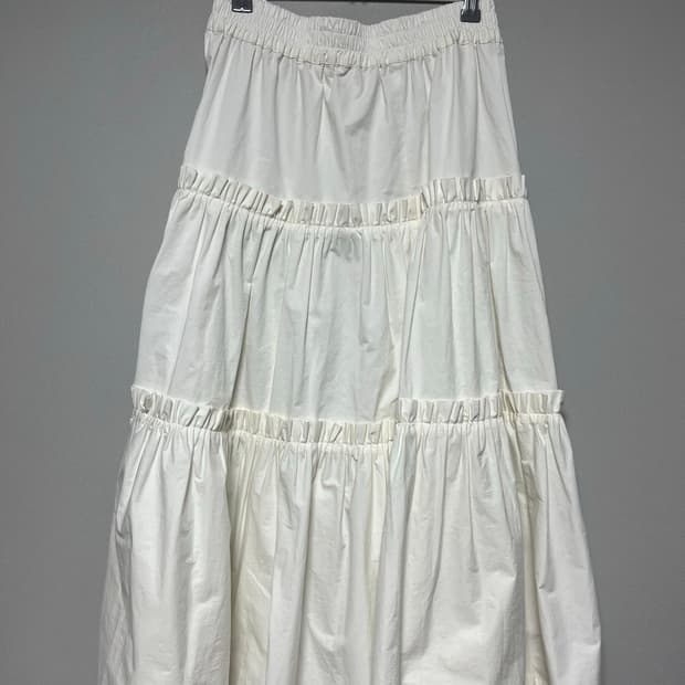 포니테일 프릴 스커트