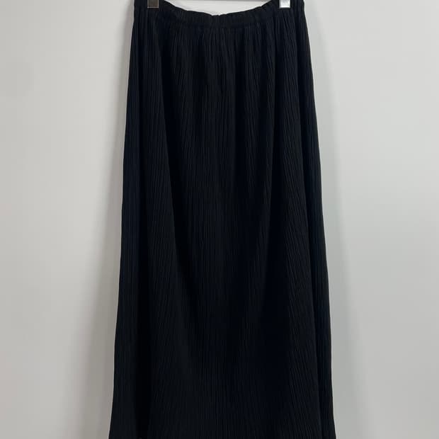 이세이미야케 플리츠플리즈 블랙 롱 스커트 (onp.1)
