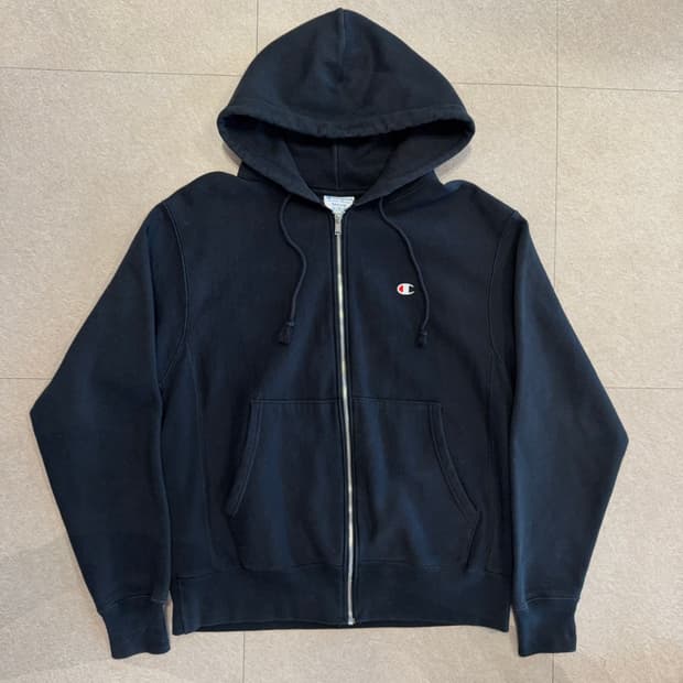 챔피온 리버스위브 후드 집업