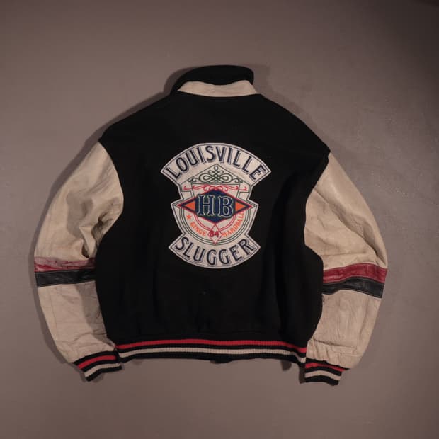 90s 루이스빌 슬러거 바시티자켓