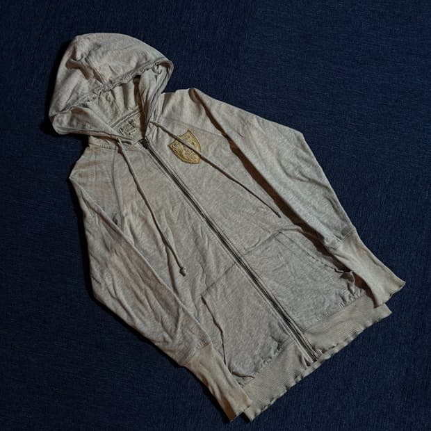 폴로 랄프로렌 빈티지 워싱 후드집업