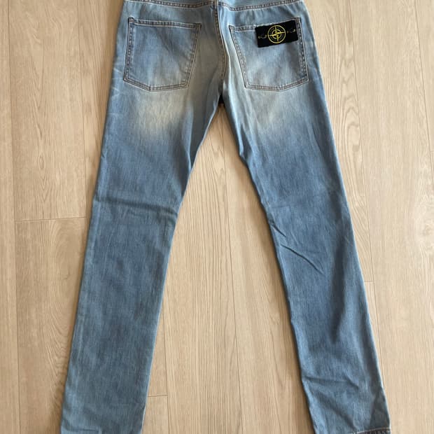 스톤아일랜드 와펜 데님 팬츠 32 (데드스탁)