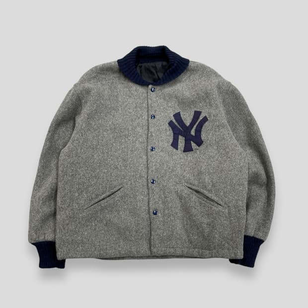 MLB 뉴욕 양키스 울 바시티 자켓