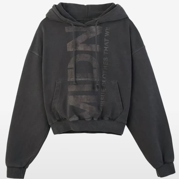 (급처)미드나잇무브 pg logo hood dark grey/후드그