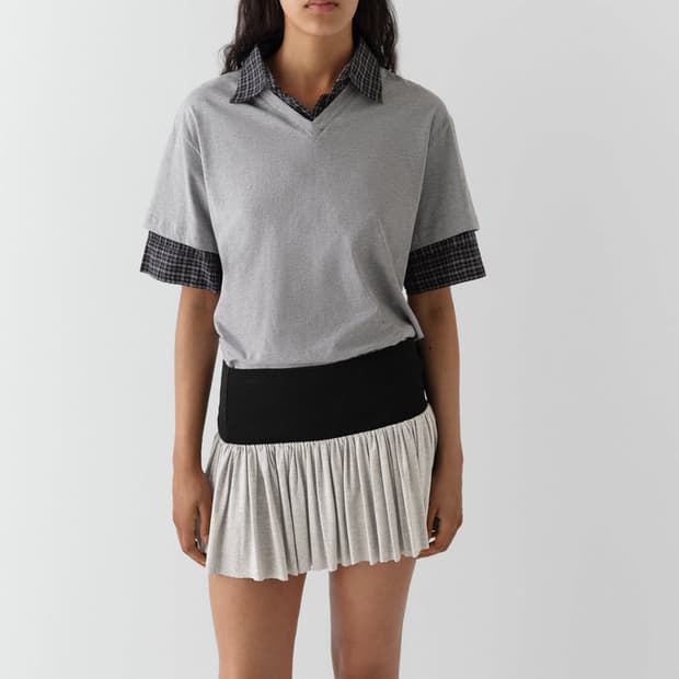 [S,M]기마구아스 Charlie 스커트/그레이