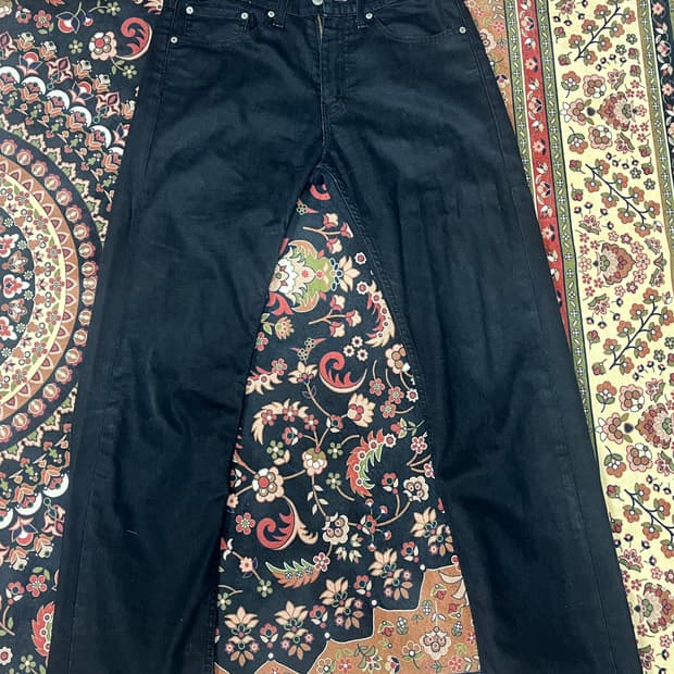 [31x32] levi’s 505 black jean 
