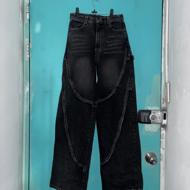 빈티지 디테일 데님