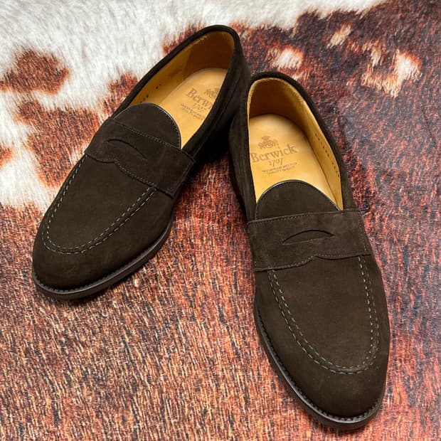 [275] 버윅 9628 스웨이드 페니로퍼 브라운