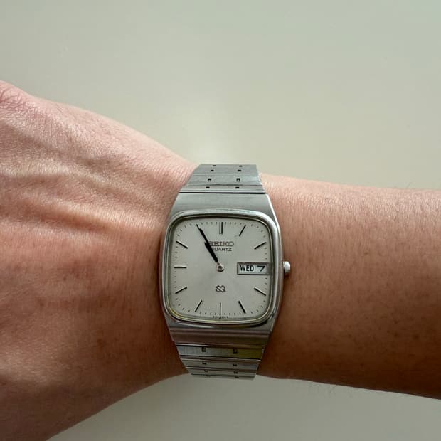 세이코 빈티지 쿼츠 테레비