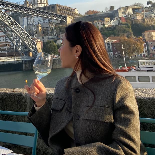 한섬 더 캐시미어 트위드 자켓(상태 최상/영국소재)