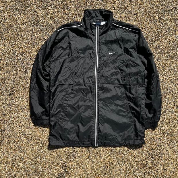 나이키(NIKE)블랙 바람막이 자켓