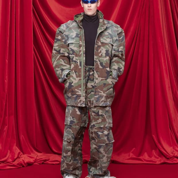 발렌시아가 아미 카고 라이더 재킷