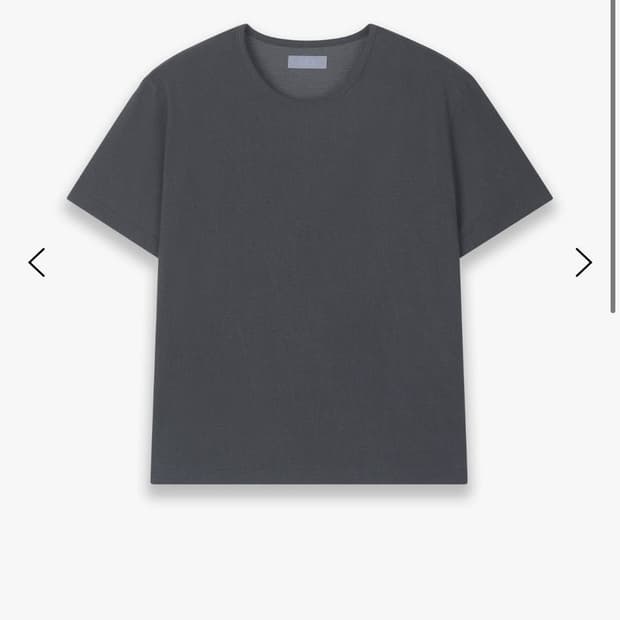 LES brev t-shirt chacoal 2size