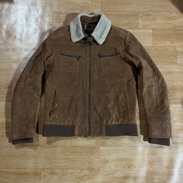 [97] 시리즈 시어링 스웨이드 가죽자켓