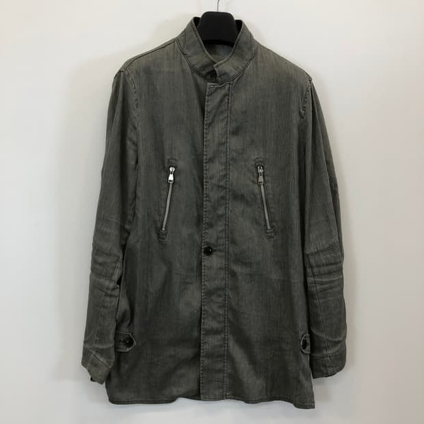 시스템옴므 이태리 코토니피치오원단 린넨자켓 105