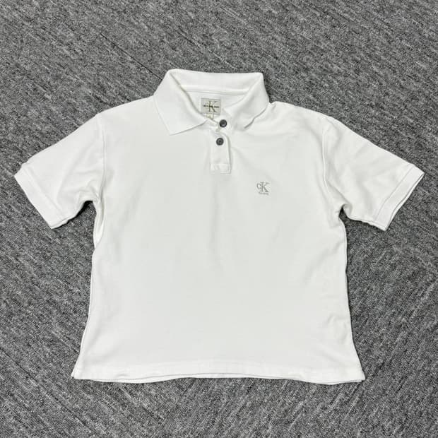 빈티지 ck jeans 크롭반팔 | 상태 좋음