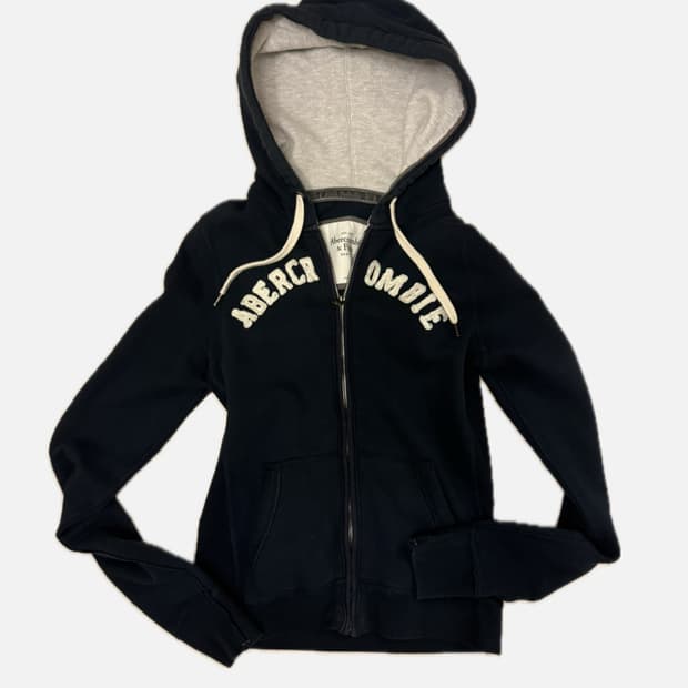 아베크롬비 네이비 후드집업(((급처