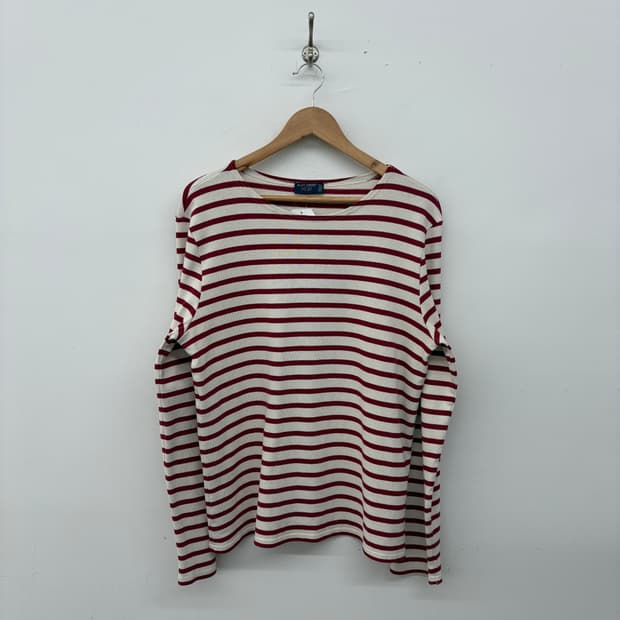 세인트제임스 스트라이프 긴팔티 공용 L