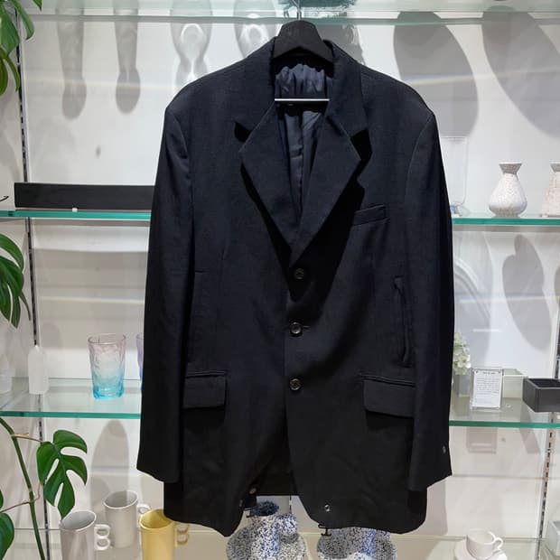 05AW 요지야마모토 뿌르옴므 Parachute jacket