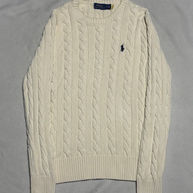 🫶🏻 폴로 랄프 로렌 아이보리 울 니트🫶🏻