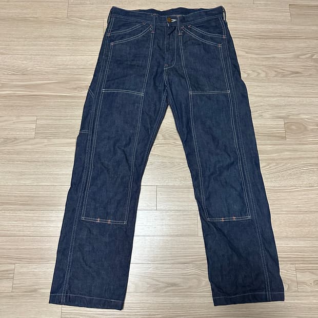 풀카운트 1937R 더블니 페인터 팬츠 30