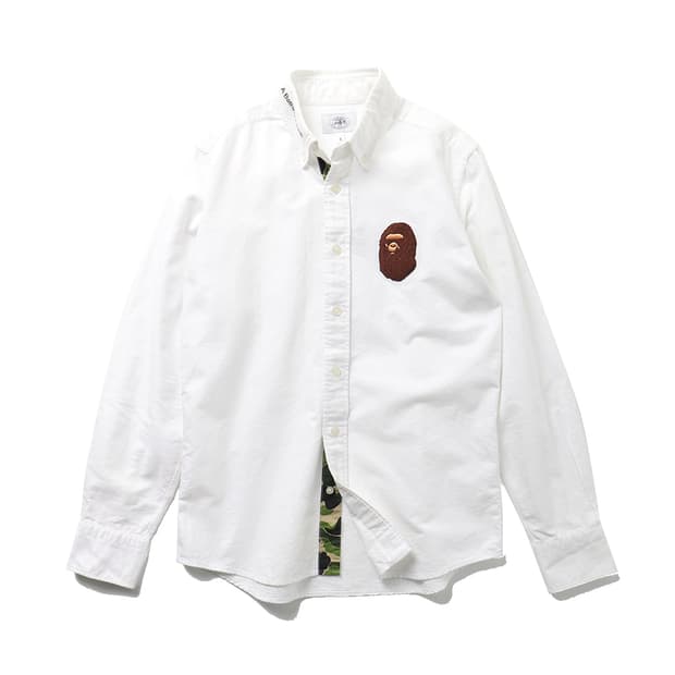 베이프 A BATHING APE Ape Head Oxford Shirt