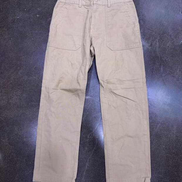 유니폼브릿지 퍼티그팬츠 베이지 M