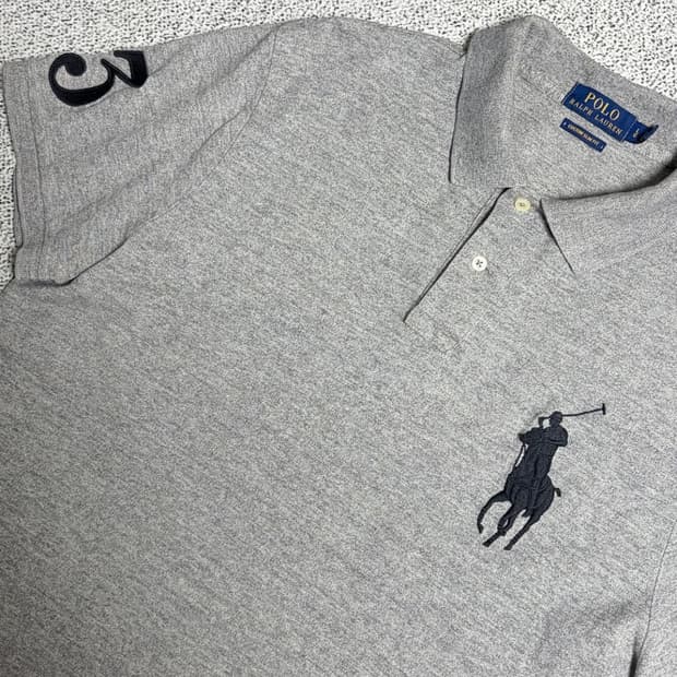 폴로 빅포니 그레이 M