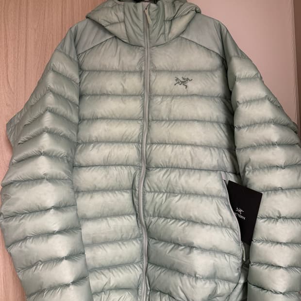 [xxl] [풀구성] 아크테릭스 세륨 후디 스톤그린