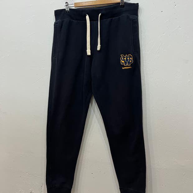 SUPERDRY 슈퍼드라이 기모 조거팬츠 네이비