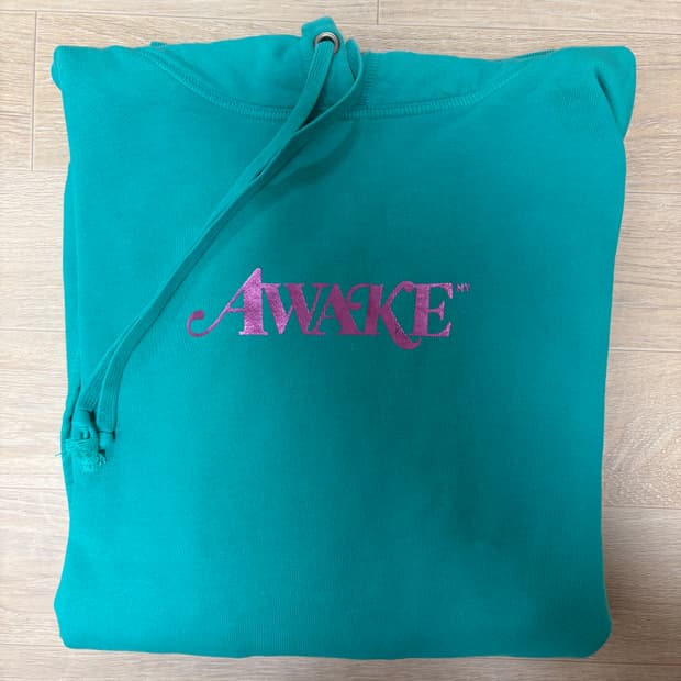 어웨이크 뉴욕 Awake NY 후드티 민트 L