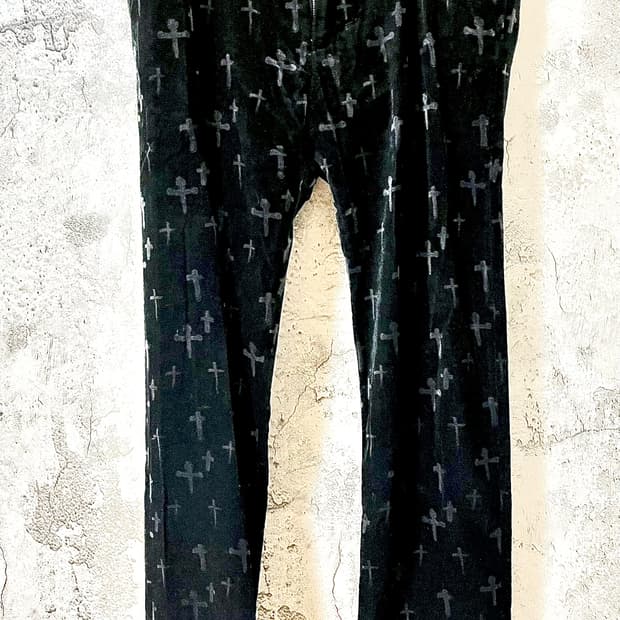 언더커버 02AW “Witch’s Cell Division” 벨벳 크로스