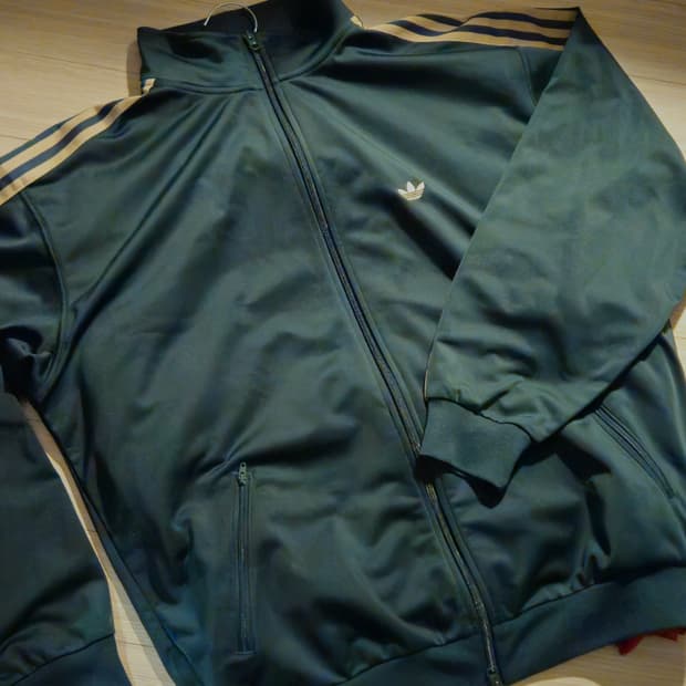 아디다스 베켄바우어 트랙탑_쉐도우그린