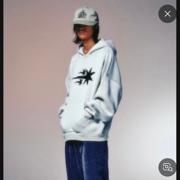 나이스고스트클럽 니트 후드