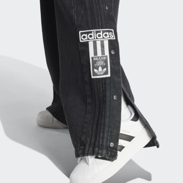 아디다스 블랙 데님 팬츠