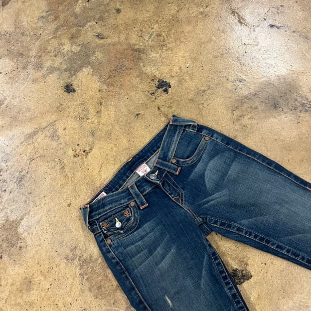 [정품/25] 트루릴리젼 부츠컷 데님 청바지 b16