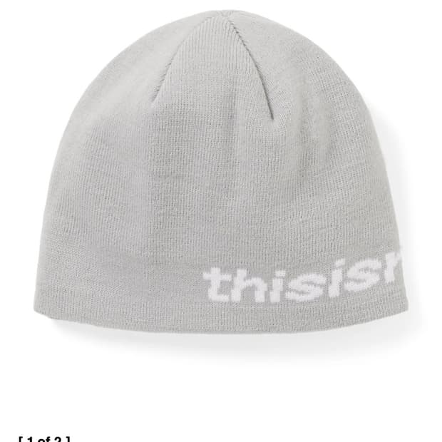 디스이즈네버댓) SP-Logo No Cuff Beanie LG F